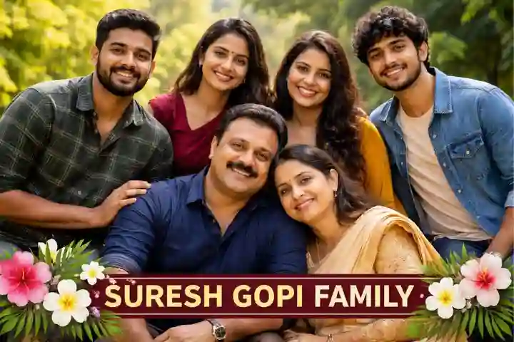Suresh Gopi Family